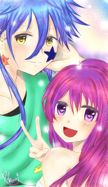 宇宙とアクアちゃん