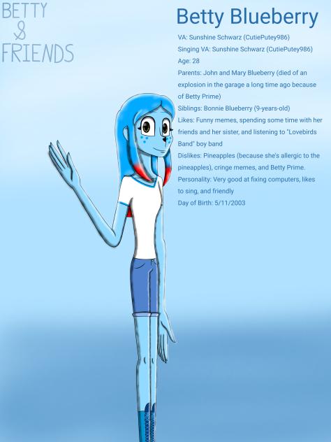 Betty Blueberry [My Character] #1
