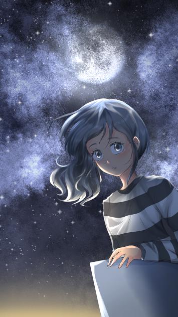 I love looking at the summer night sky
