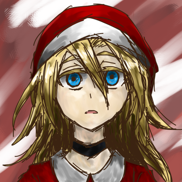 クリスマスに描いた初書きレイチェル