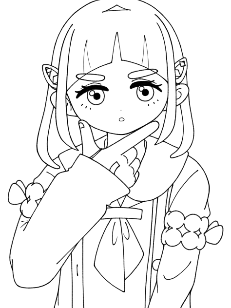 じーっなタロちゃん線画 - ibisPaint