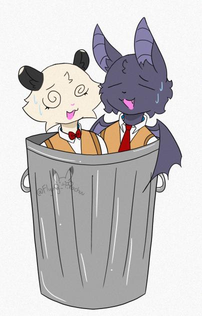 We can be trash together 🗑️🩷