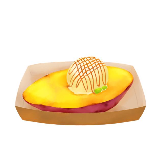 焼き芋アイスクリーム