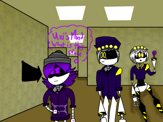 Backrooms Level 1 (Murder drones)