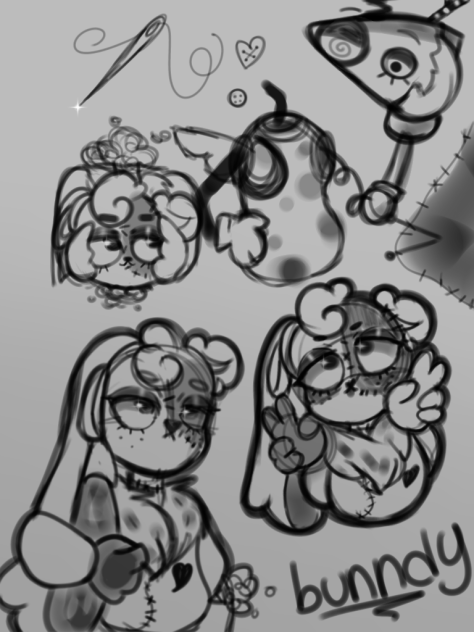 Bunndy doodles