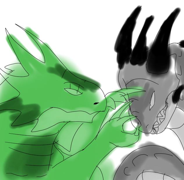 Arbigrok meets my OC (bad start lol)