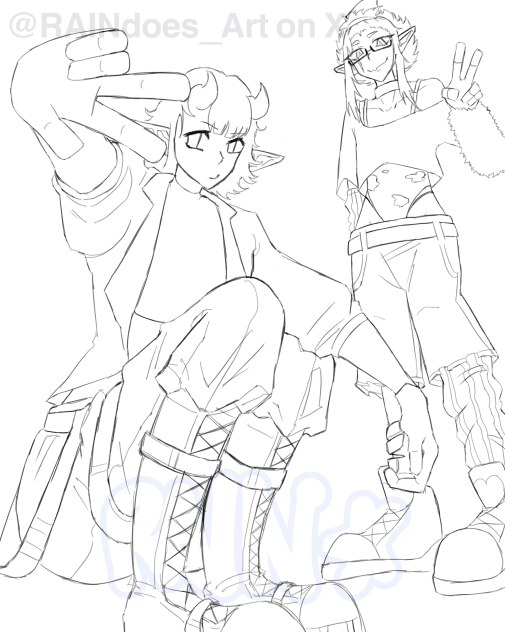 lineart for my RXVdtiys entry! ^_^