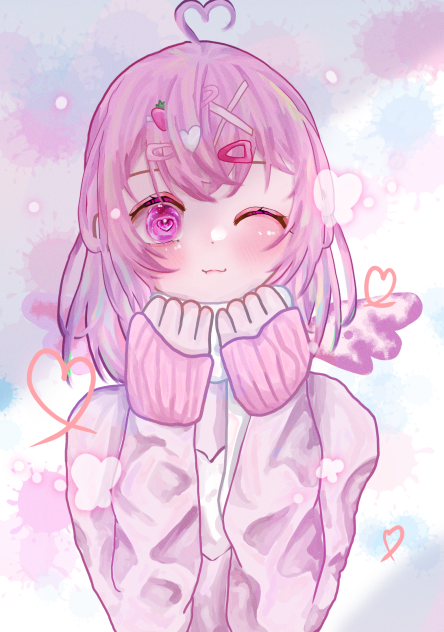 ぴんくの子