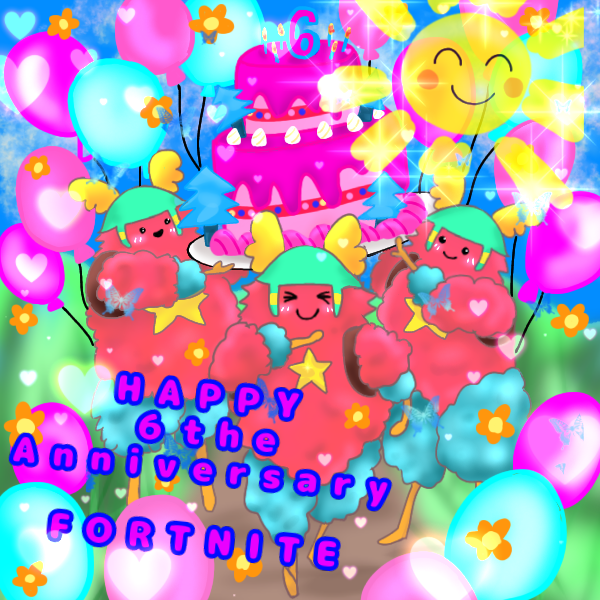 フォートナイト ６周年記念