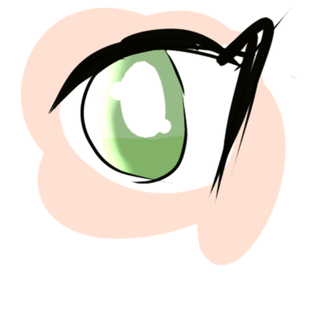 making an eye