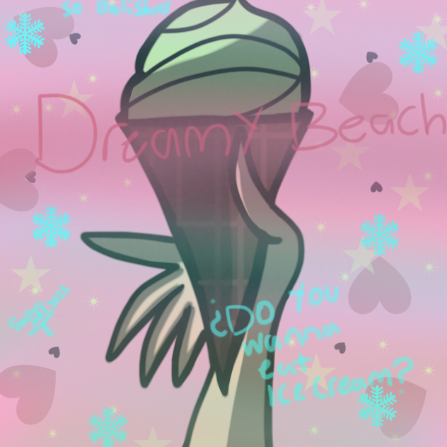 Ice Cream Lemmon,Dreamy Beach