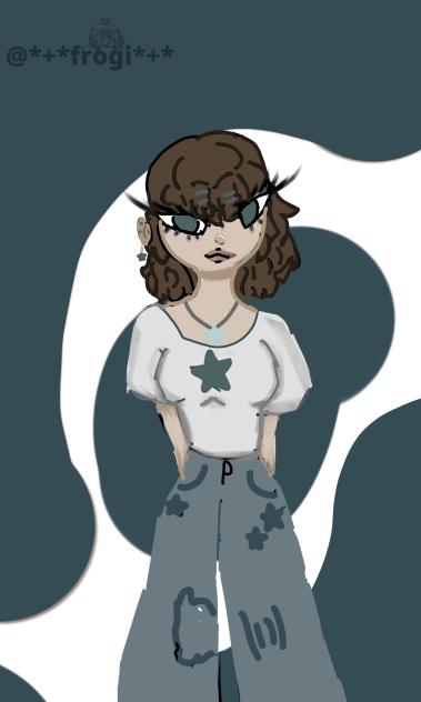 ugly Y2K drawing 😭😭