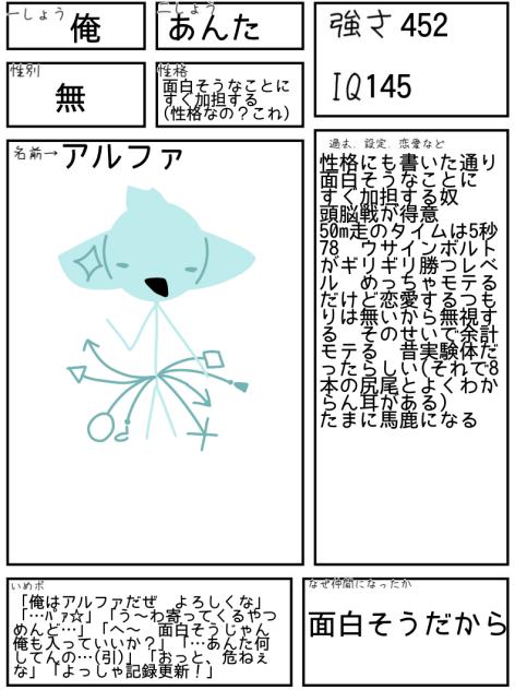 あるふぁっふぁ