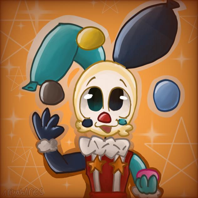 clowning around