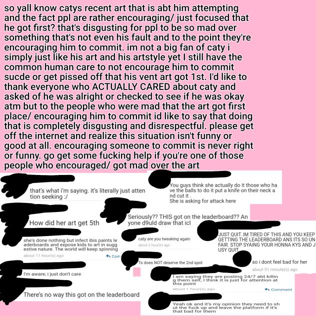 I wanted to say this abt caty