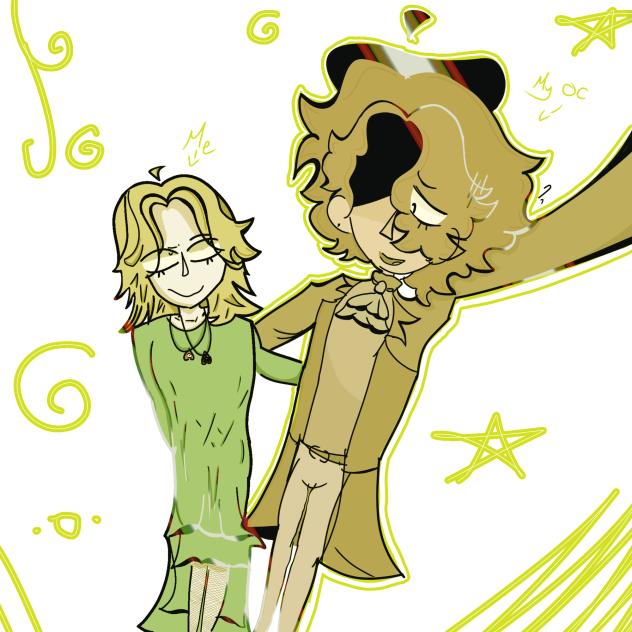 Me and my oc 🗿