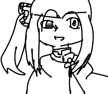 胡蝶3姉妹の気持ち　線画