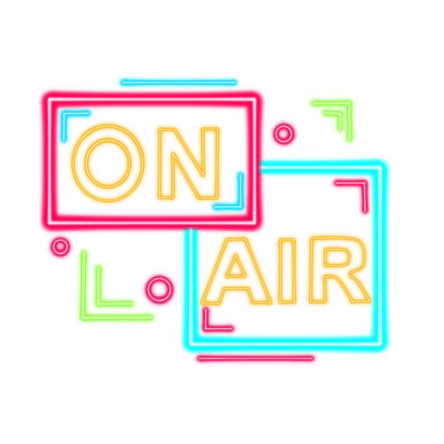 on air neon led light