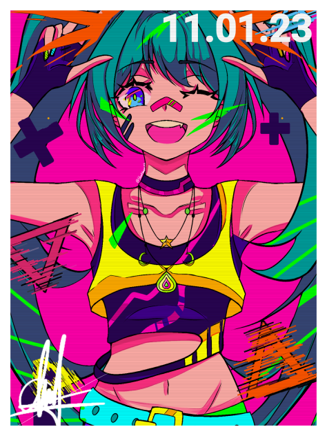Berry Verrine 絵画 サイン付き。 Berry Verrine style - ibisPaint