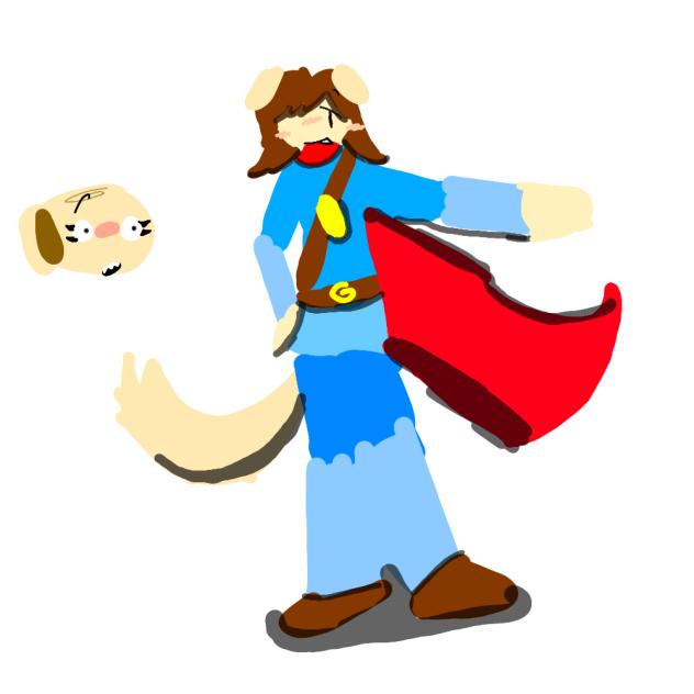 steve being a dog