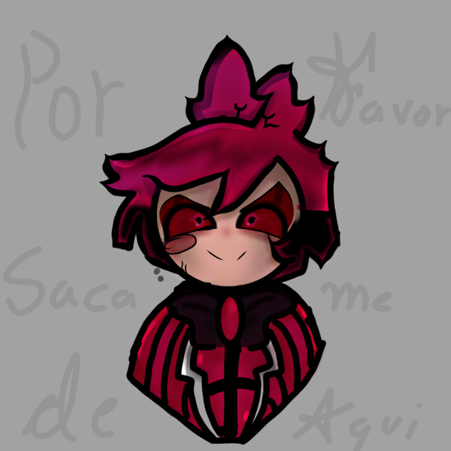 mini alastor esta en mi teléfono xd