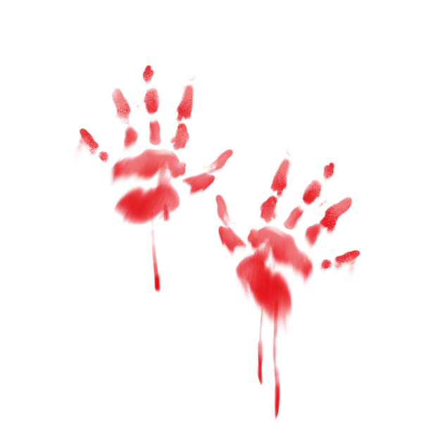 Blood Handprint