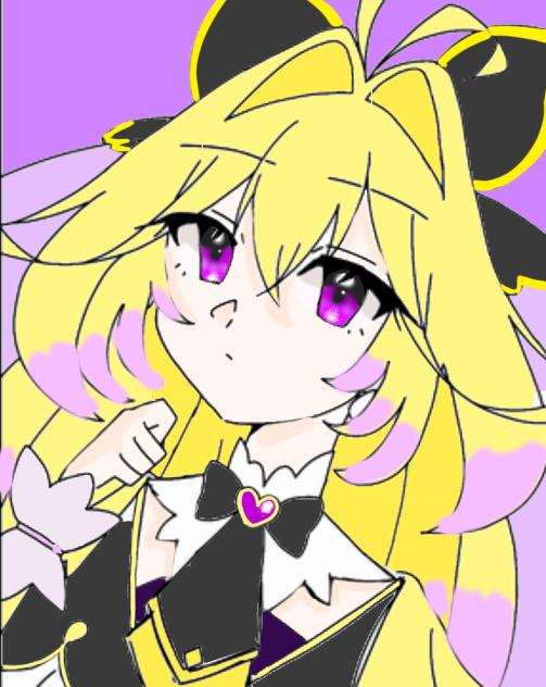 キュアアルカナシャドウ　塗り絵