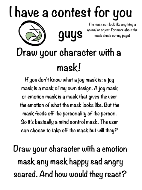 Mask contest