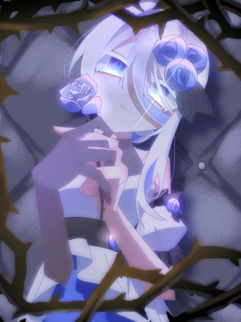 「瑠璃色の薔薇と姫」