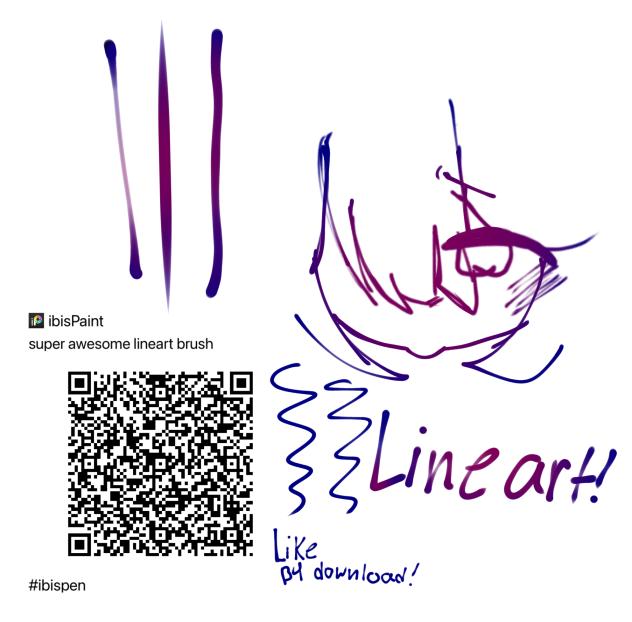 Super awesome lineart brush