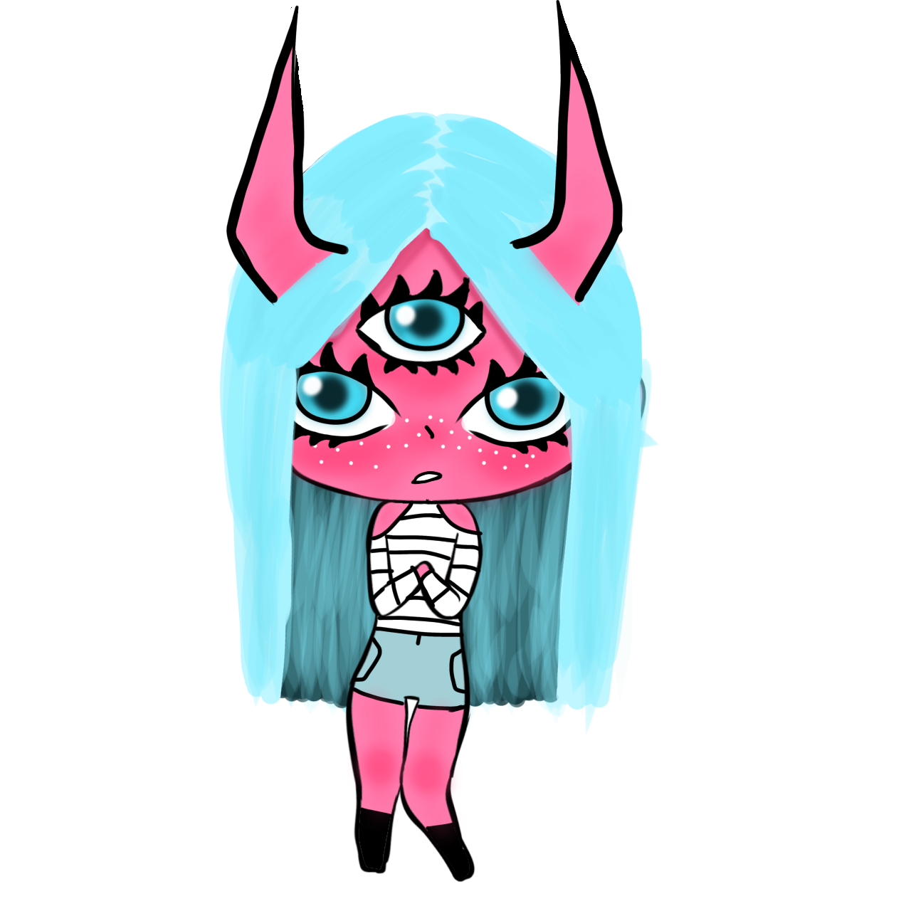Mini monster oc - ibisPaint