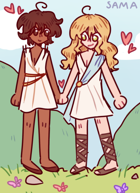 Achilles and patroclus