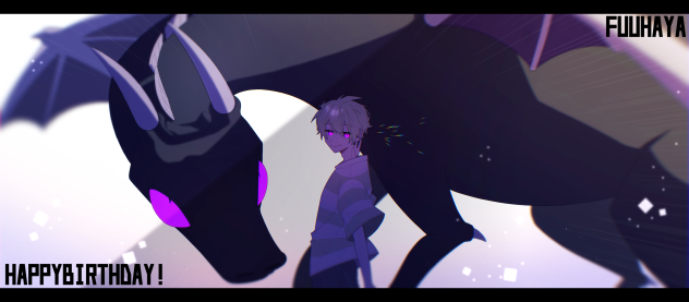 ふうはやさんの誕生日絵