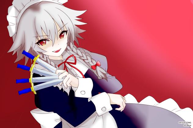 第三十回塗りマス　咲夜さん