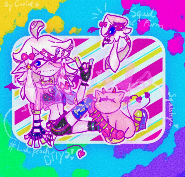 ♡DTIYS  trade + Splatoon♡ ︎
