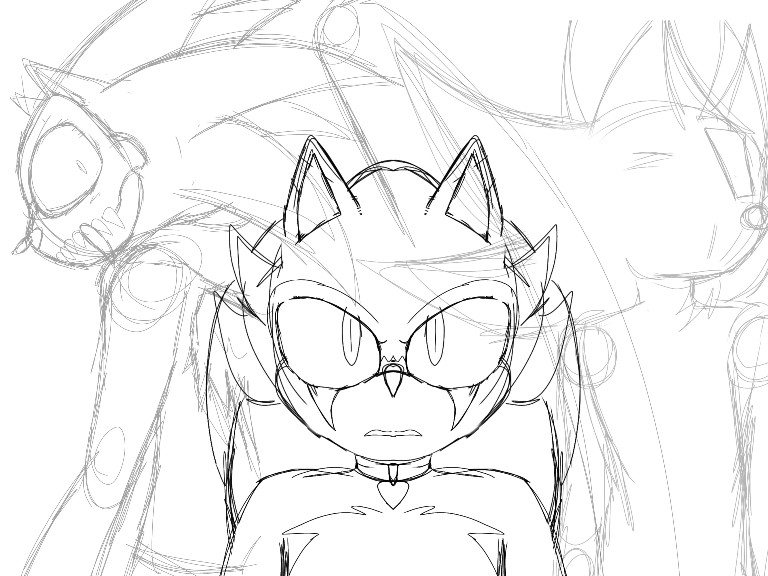 The Main Three💀💔⚠️ (WIP) - ibisPaint