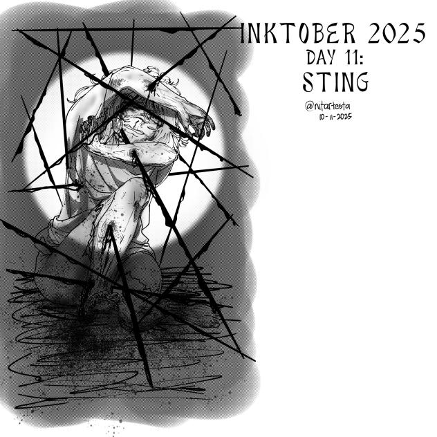 Sting(Inktober Day 11)