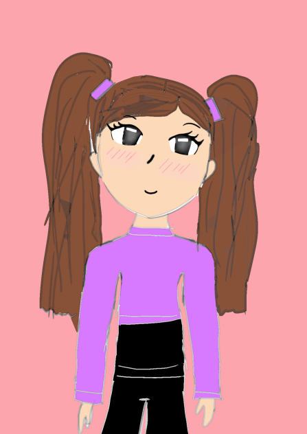 Мой персонаж из Майнкрафта - ibisPaint