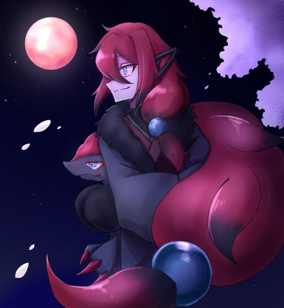 ゾロアーク　擬人化