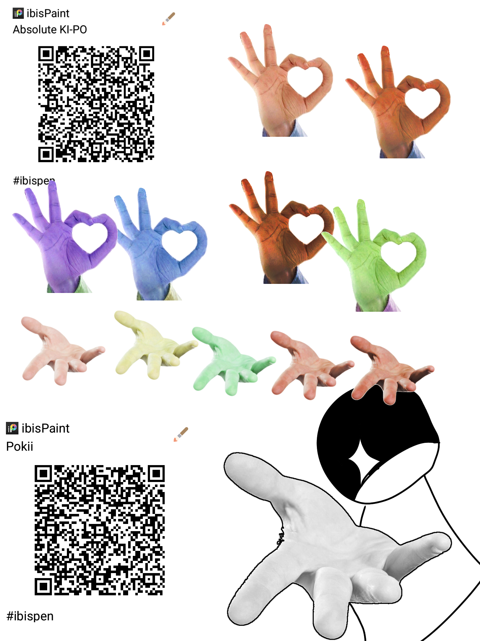 Hands 3 and 4 - ibisPaint