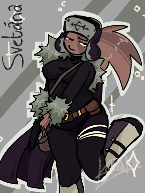 she got a carrier