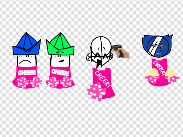 Dare 1! The paper pals!