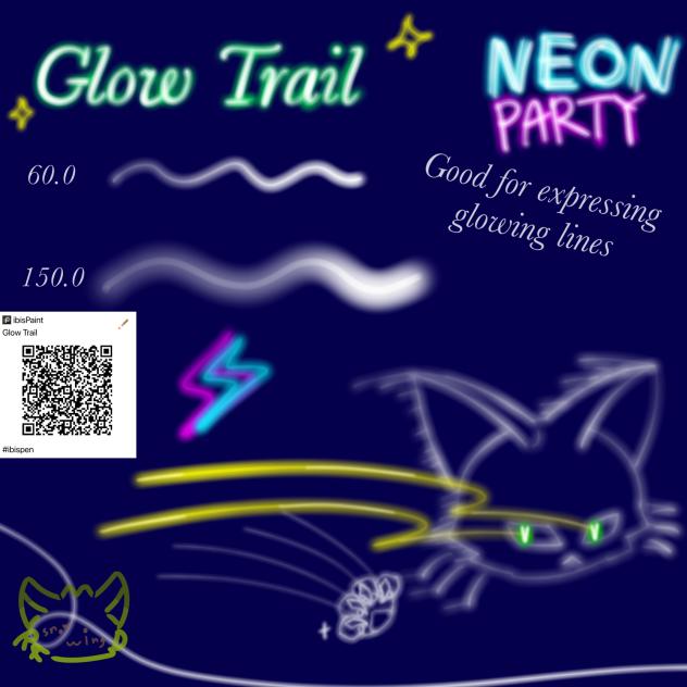 Glow Trail Brush🌈🌟