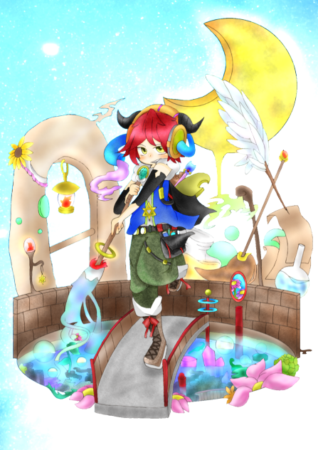 落書きさん 塗らせていただきました