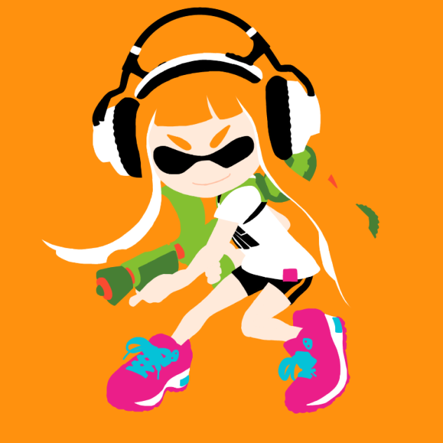 オレンジイカちゃん - ibisPaint