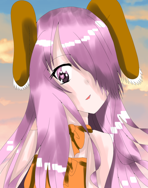 振り向いた❗