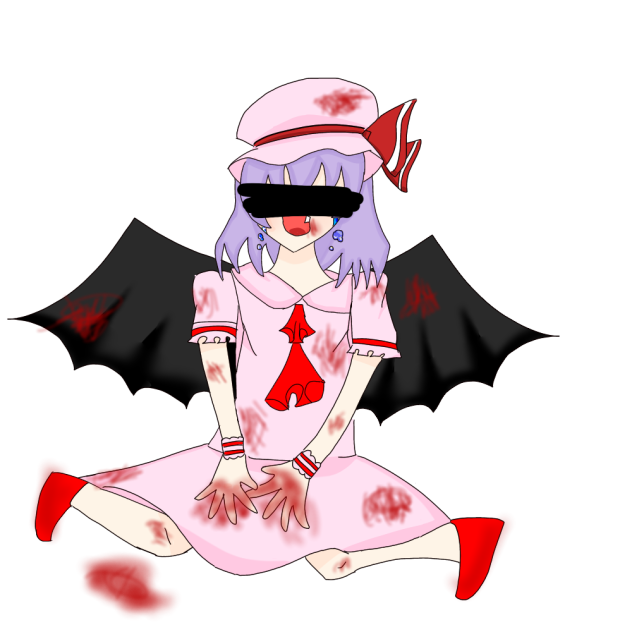 赤い悪魔は、泣き叫ぶ