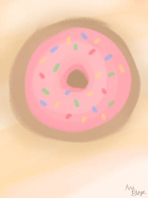 Donut Drawing - ibisPaint