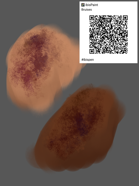 Bruises brush
