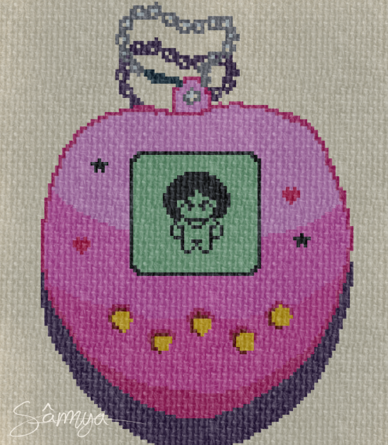 Eu sou tamagotchi!!